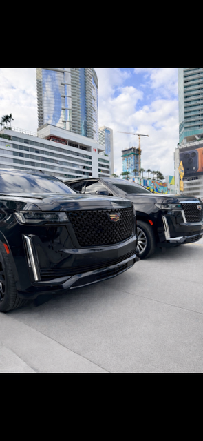 Escalades in Brickell Miami