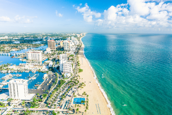 Fort Lauderdale Beach Aerial